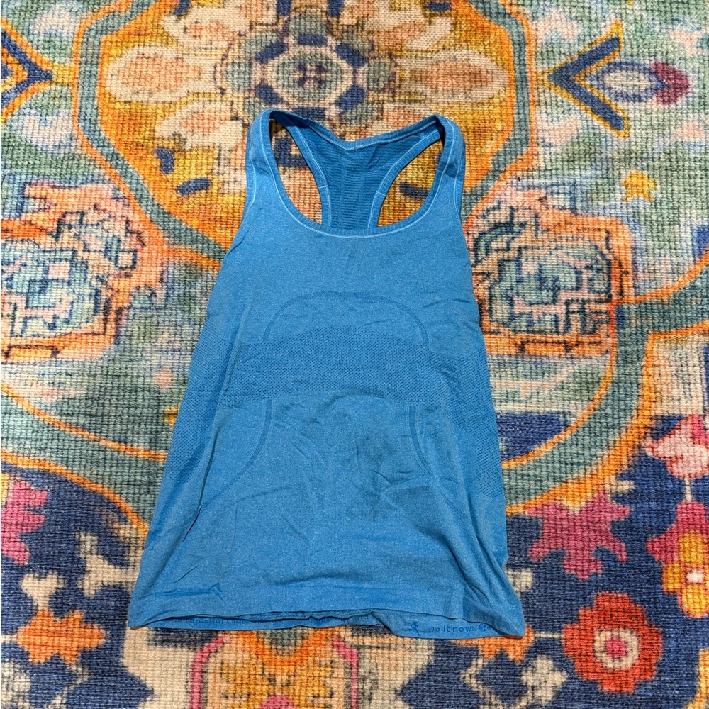 Women's Lululemon Blue Tank Top